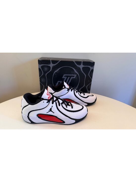 Nike Jordan Tatum 4 Basketball Sneakers Black/University Red-White Mens 11 W/Box main image 14